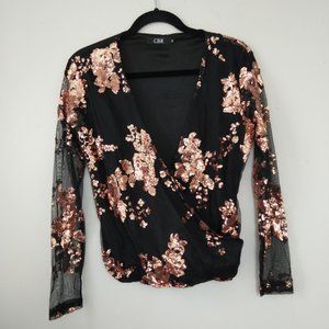 Gorgeous Sequinned Blouse